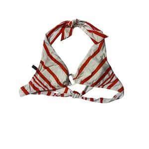 Lauren Ralph Lauren Bikini Top Women's Size Med Large Chest Friendly Y2K Stripes
